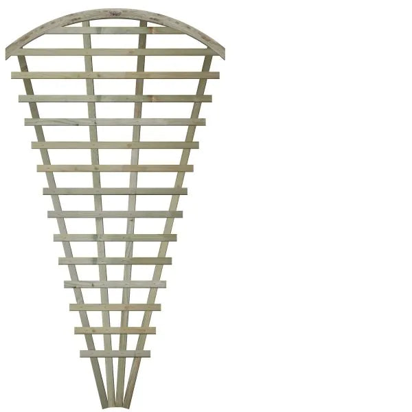 Privacy Fan Arch Trellis