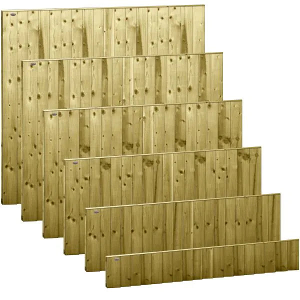 Feather Edge Fully Framed Panel